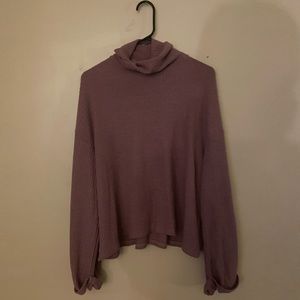 Pink Turtleneck sweater